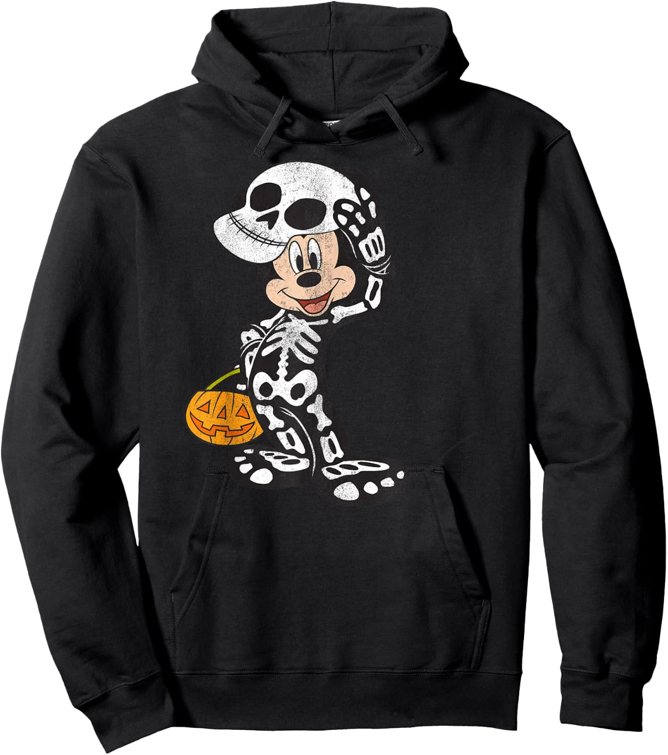Disney - Mickey Mouse Skeleton Costume Hoodie - Hoodie | Black