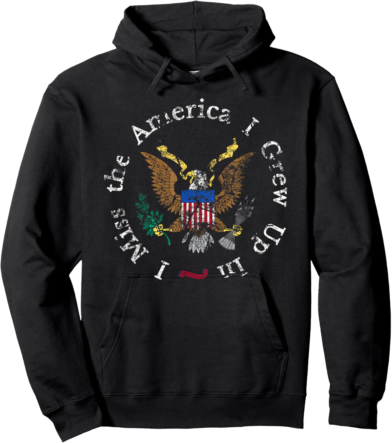 I Miss the America I Grew Up In Hoodie - Hoodie | Black