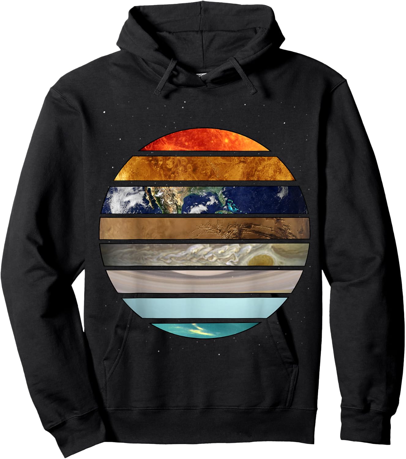 Amazing Planet Great Astronomy Gift Hoodie - Hoodie | Black