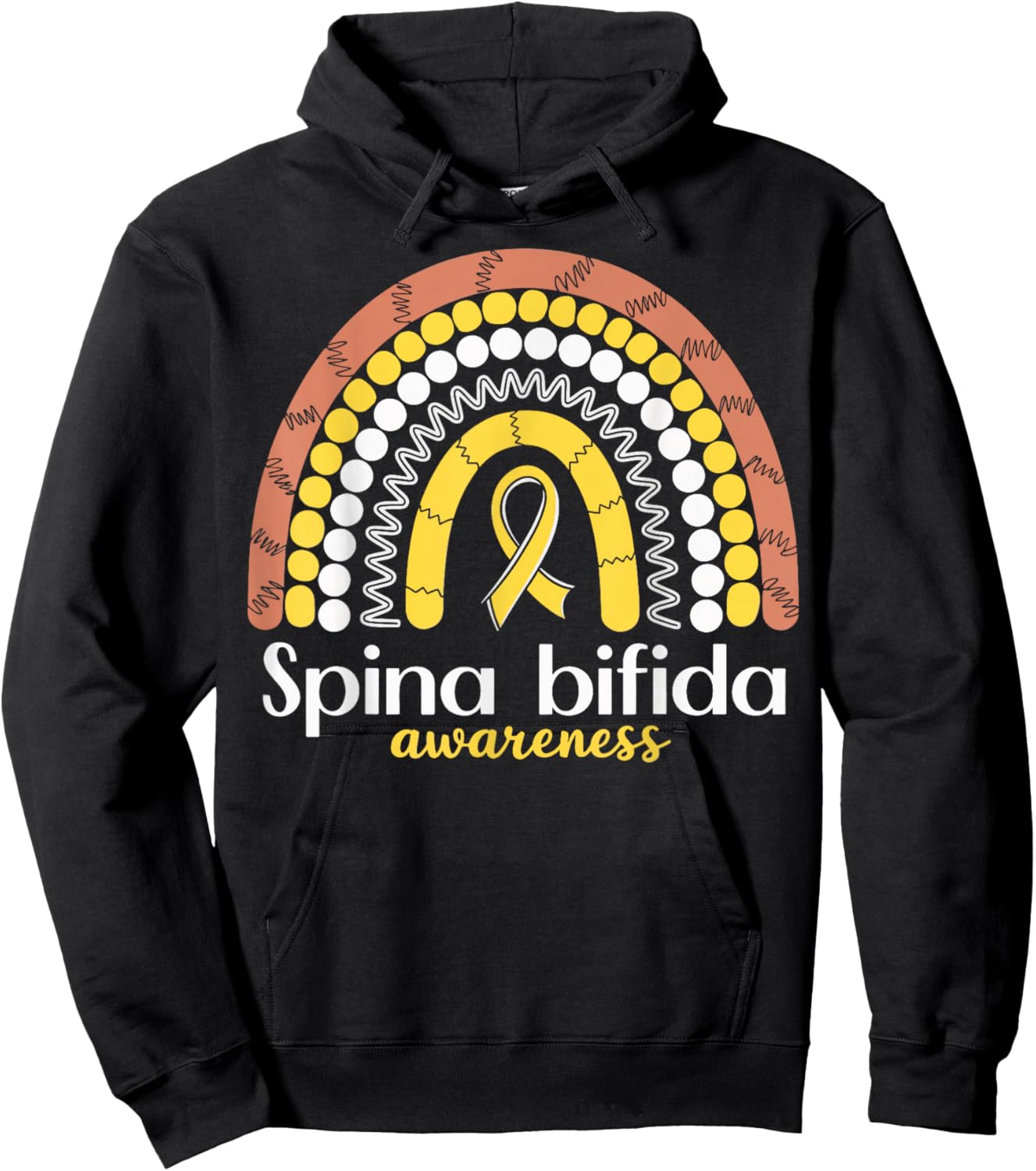 Spina Bifida Awareness Hoodie - Hoodie | Black