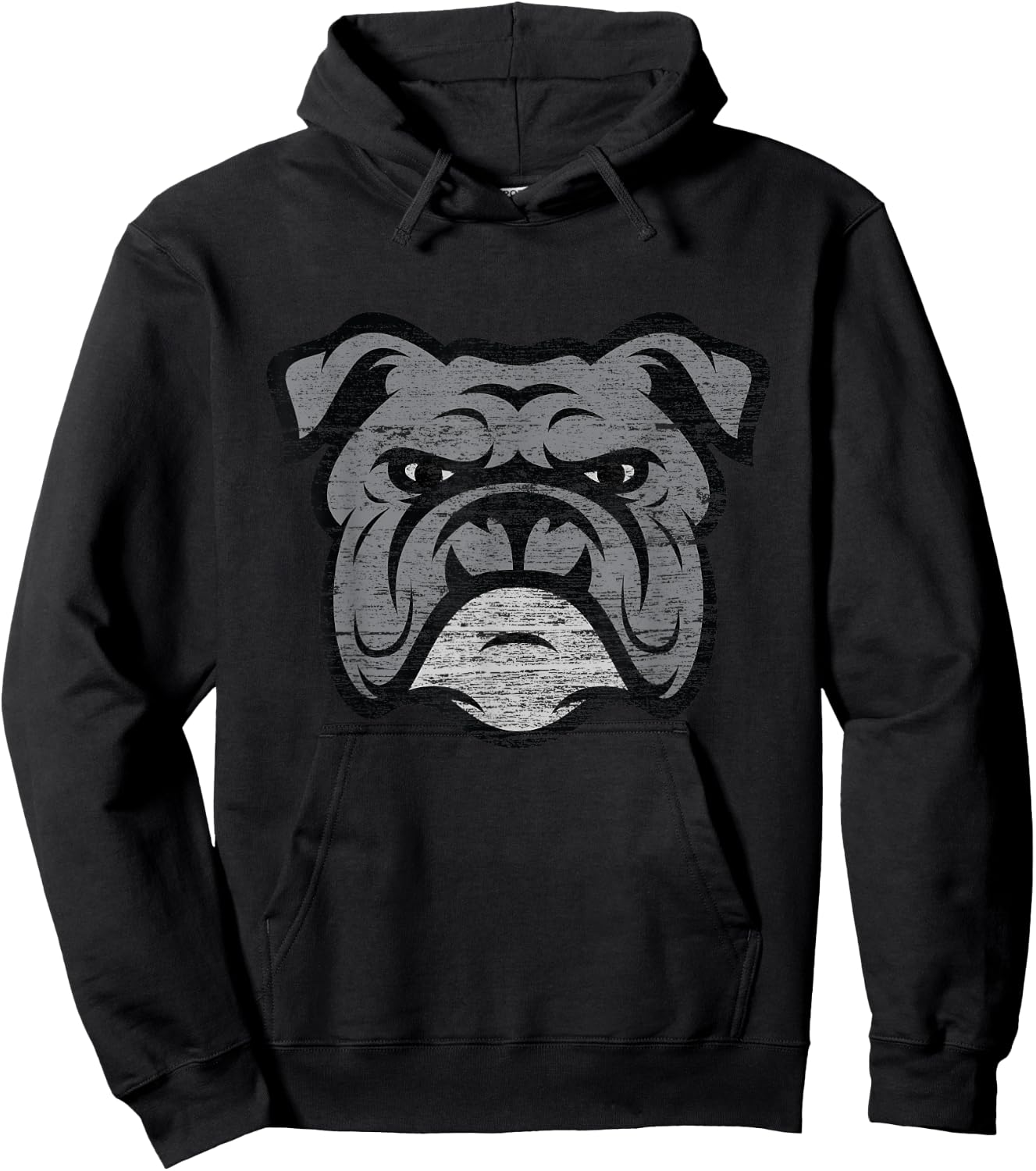 Funny Cool Bulldog Dog lover Gifts Idea Men Women Girls Kids Hoodie - Hoodie | Black