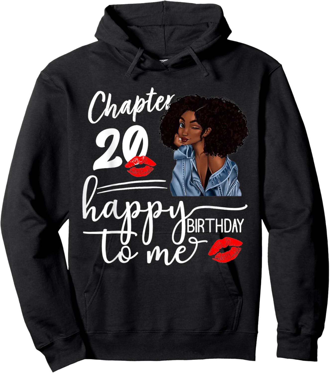 Chapter 20 Years Old 20th Happy Birthday to me 20 Hoodie - Hoodie | Black