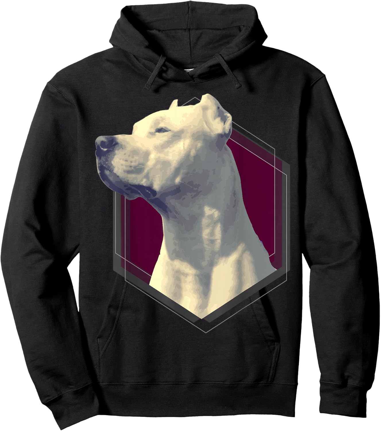 Argentine Mastiff T Shirt - Dogo Argentino Hoodie - Hoodie | Black