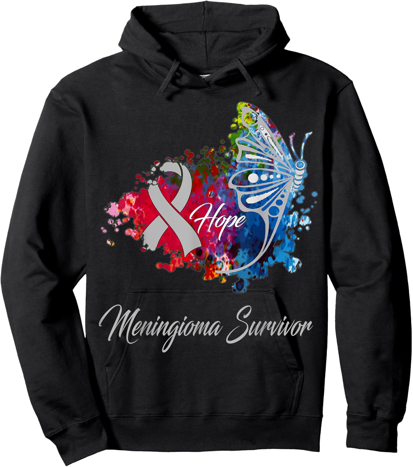 Meningioma Awareness Hoodie - Hoodie | Black