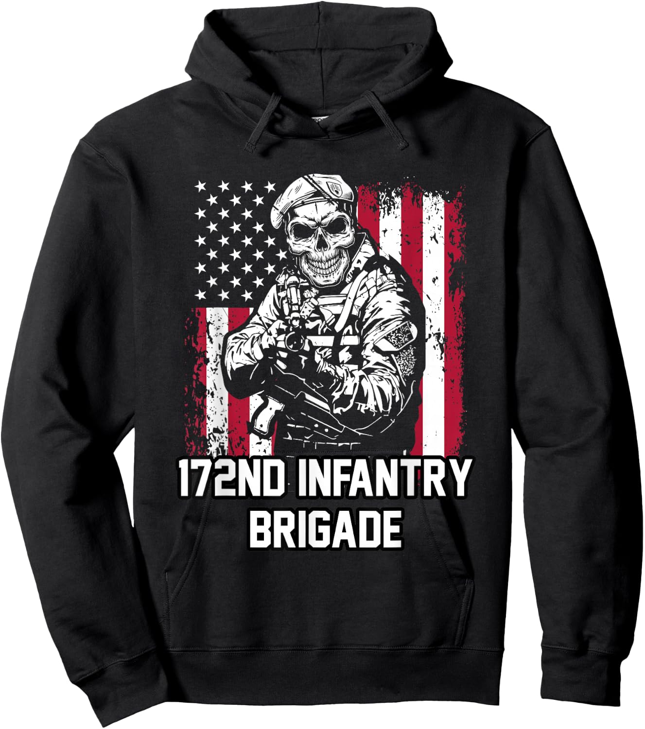 172nd Infantry Brigade Hoodie - Hoodie | Black
