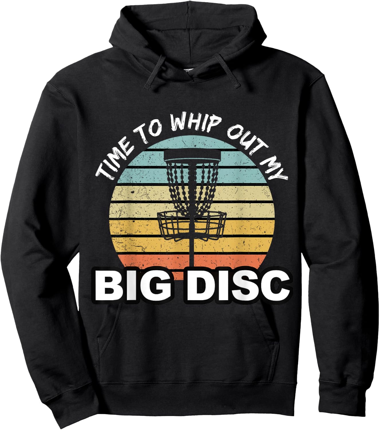 Funny Disc Golf Shirt | Disc Golf Hoodie - Hoodie | Black