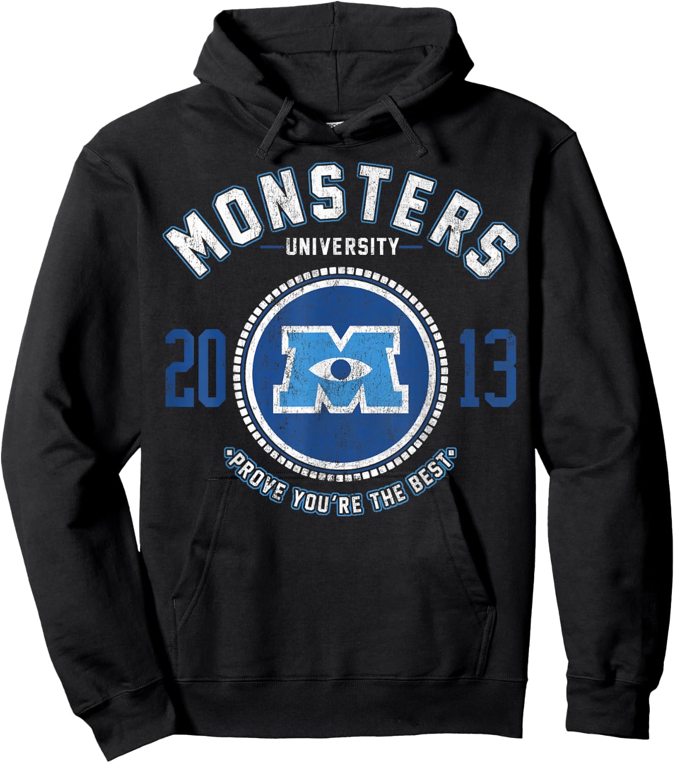 Disney Monsters University Logo Graphic Hoodie - Hoodie | Black