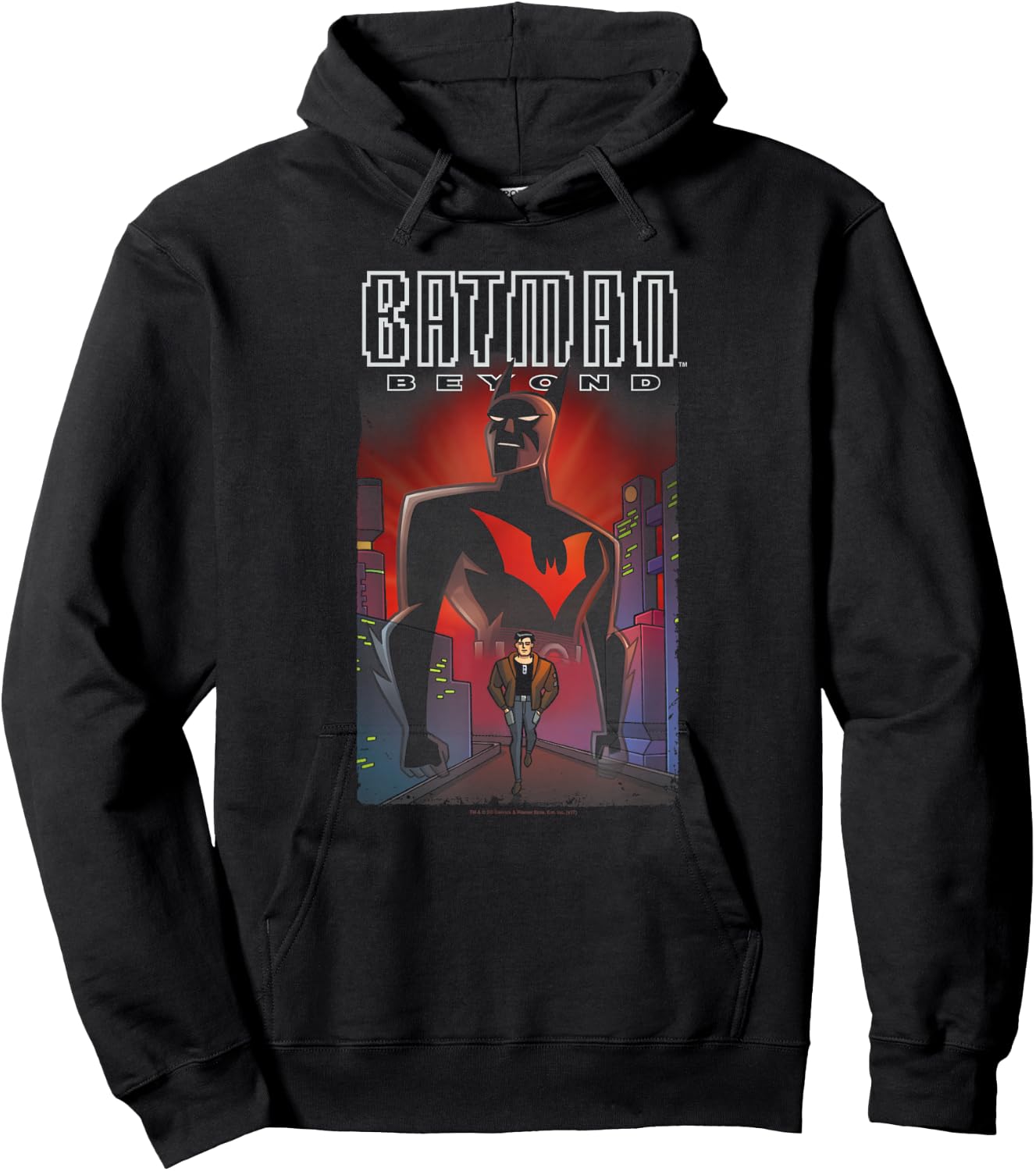 Batman Beyond Facing Fate Hoodie - Hoodie | Black