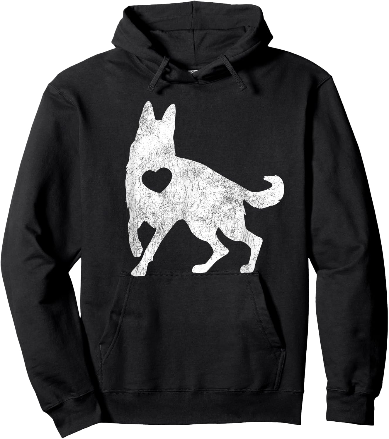 I Love My German Shepherd Shirt German Shepherd Lover Gifts Hoodie - Hoodie | Black