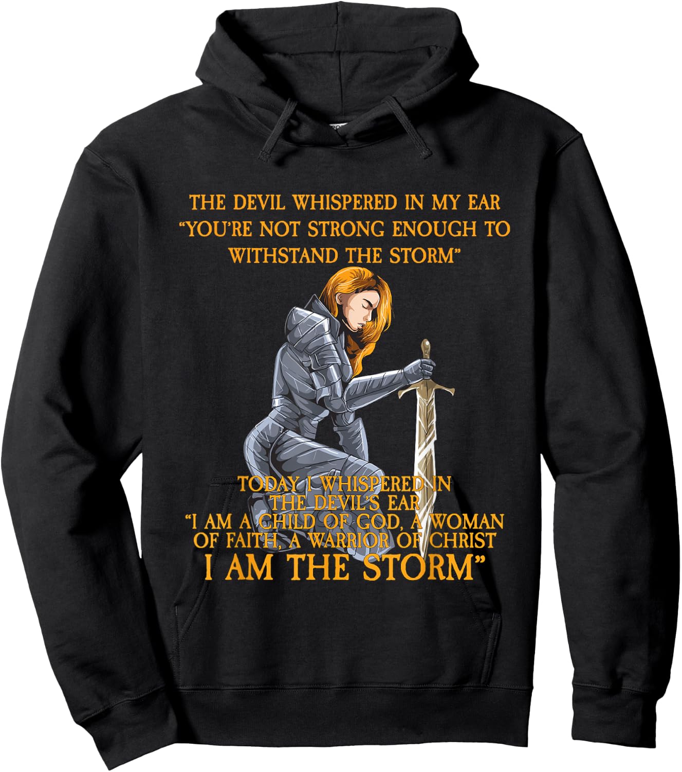 I Am The Storm Hoodie - Hoodie | Black