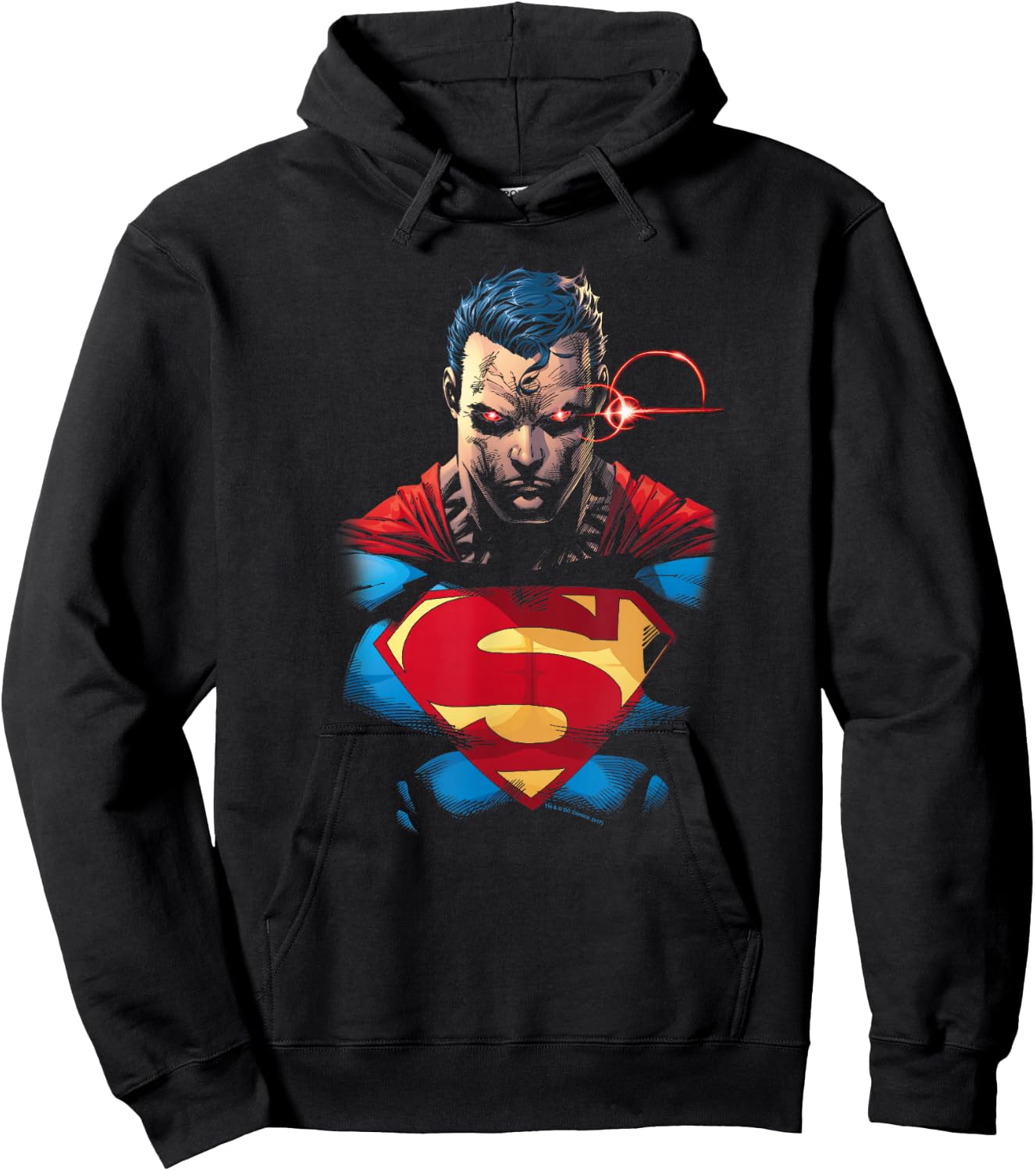 Superman Displeased Hoodie - Hoodie | Black