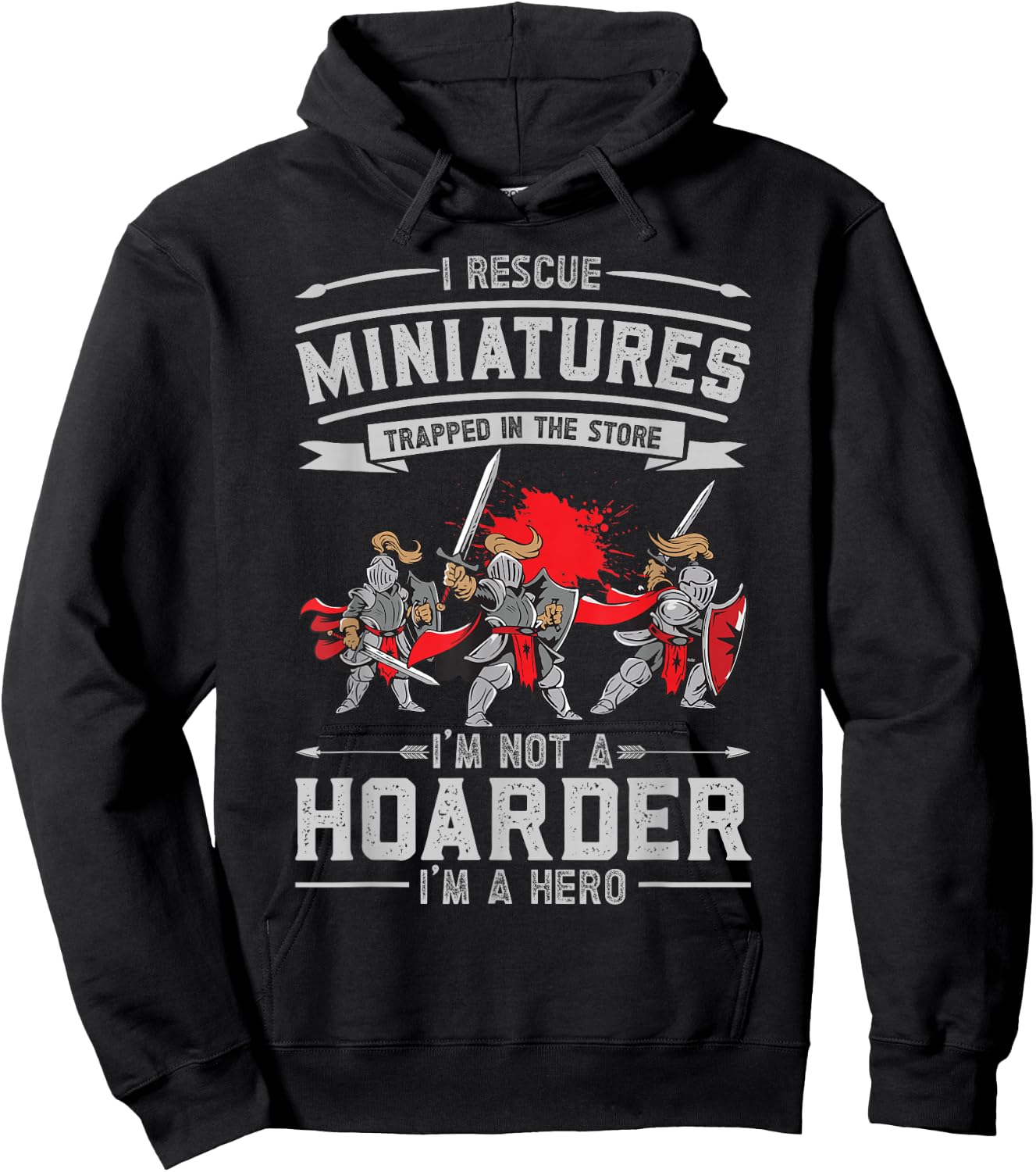 Miniature Painting Hoodie - Hoodie | Black