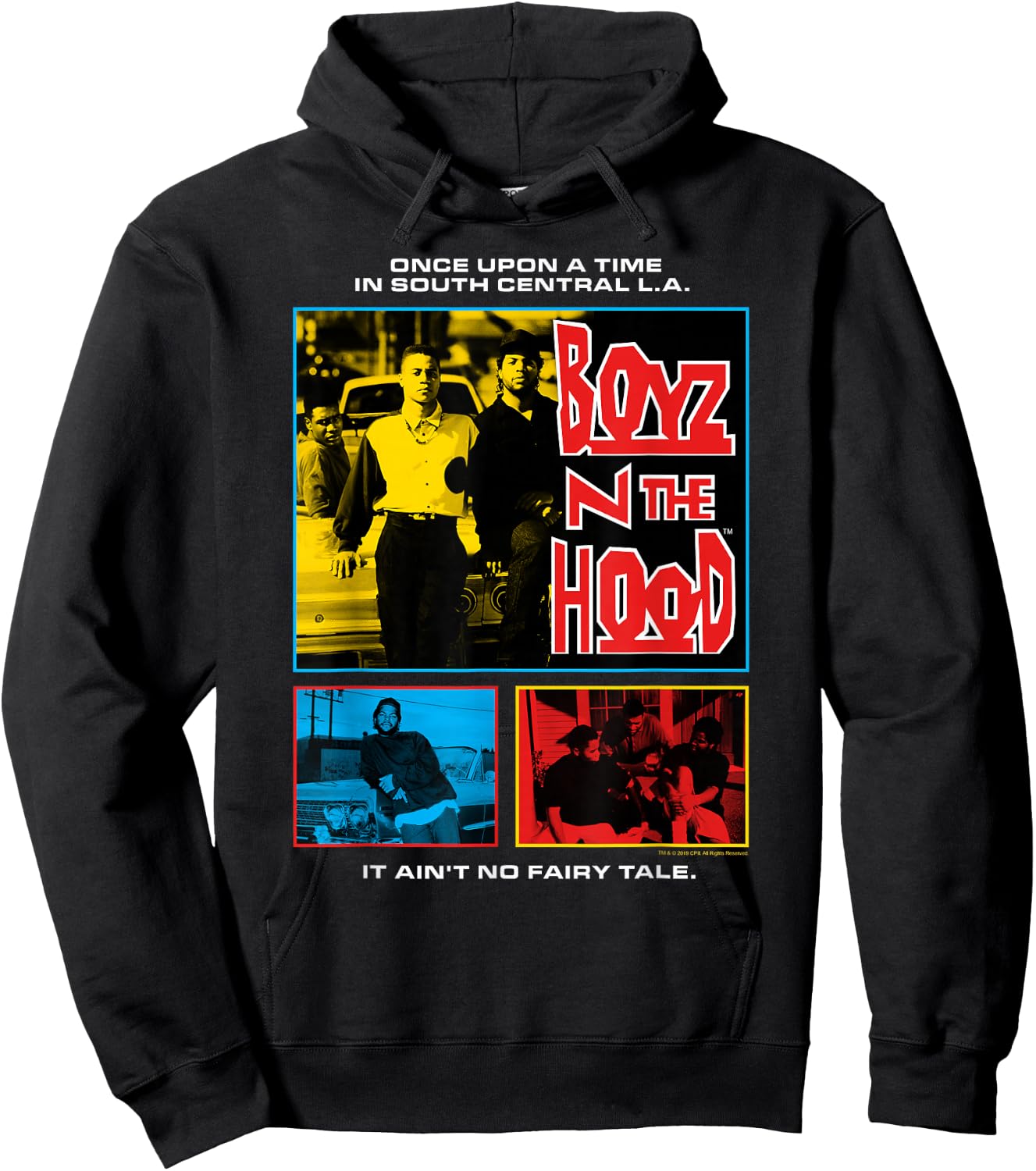 Boyz n The Hood South Central Poster Hoodie - Hoodie | Black