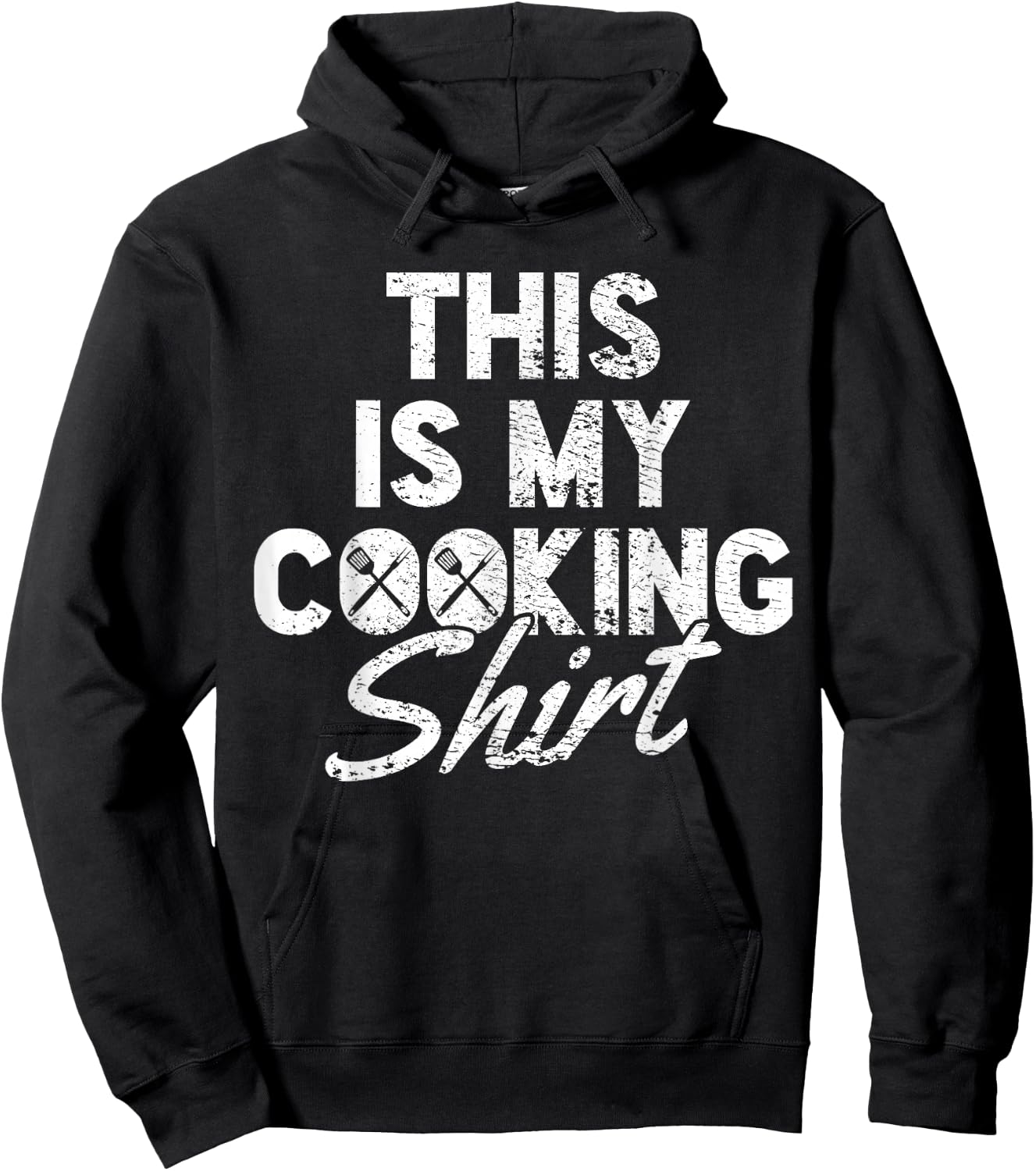Cooking Cook Chef Vintage Hoodie - Hoodie | Black