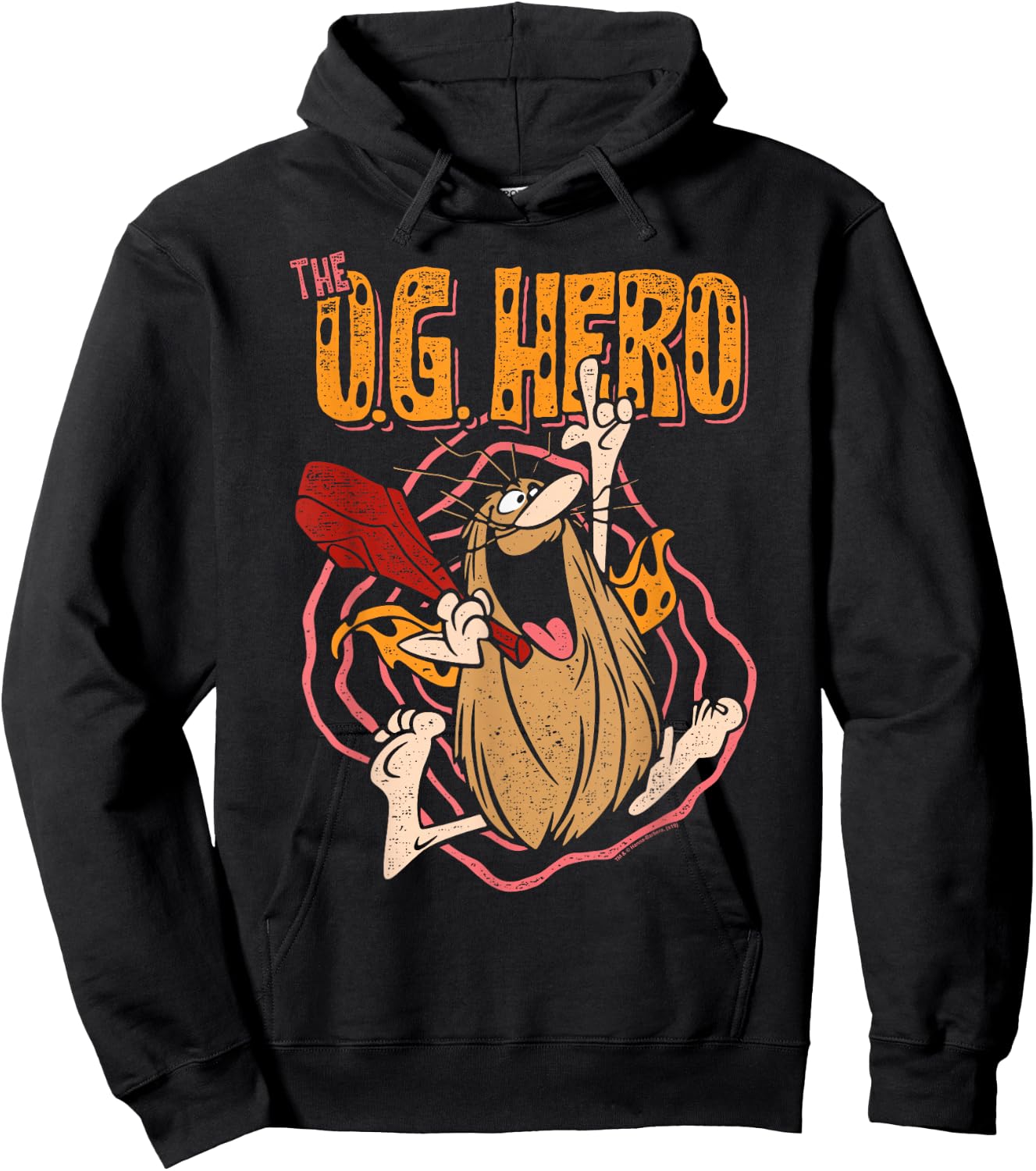 Captain Caveman OG Hero Hoodie - Hoodie | Black