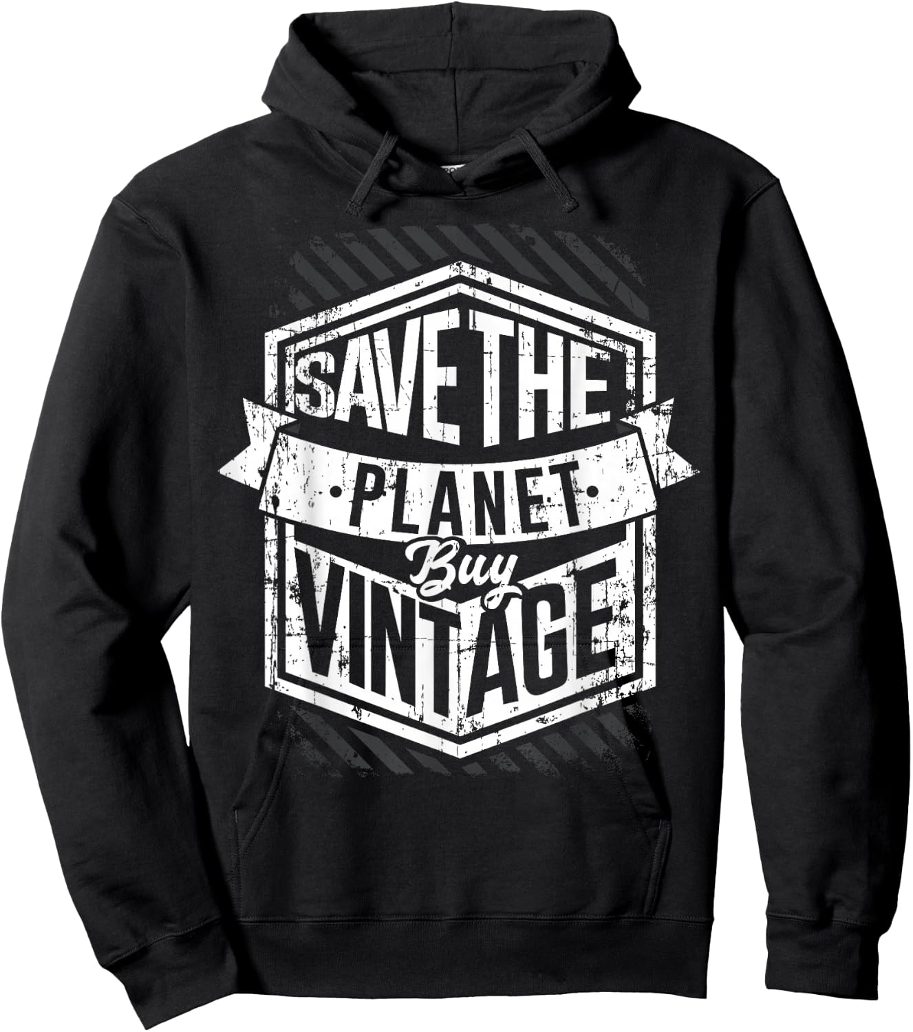 Save The Planet Buy Vintage Junking Junkin Hoodie - Hoodie | Black