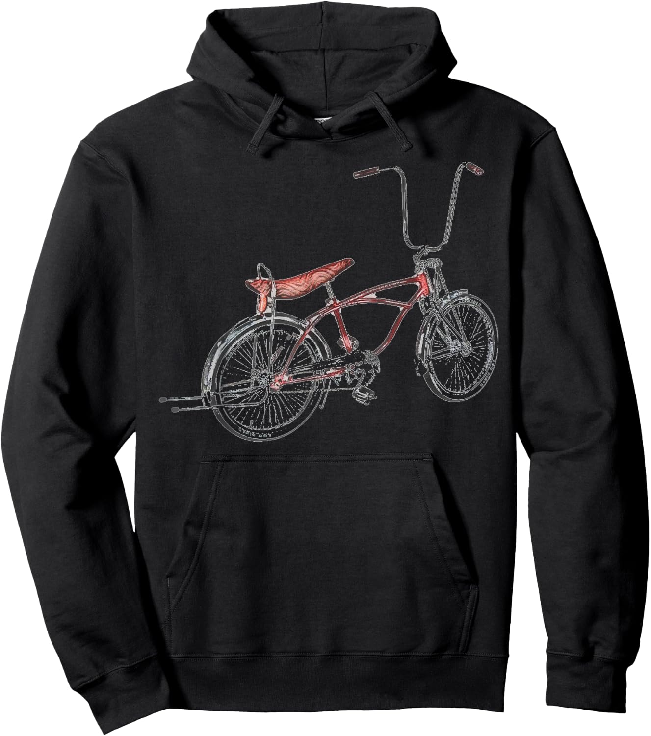 Lowrider Bike Bicycle low rider low-rider cruisin Hoodie - Hoodie | Black