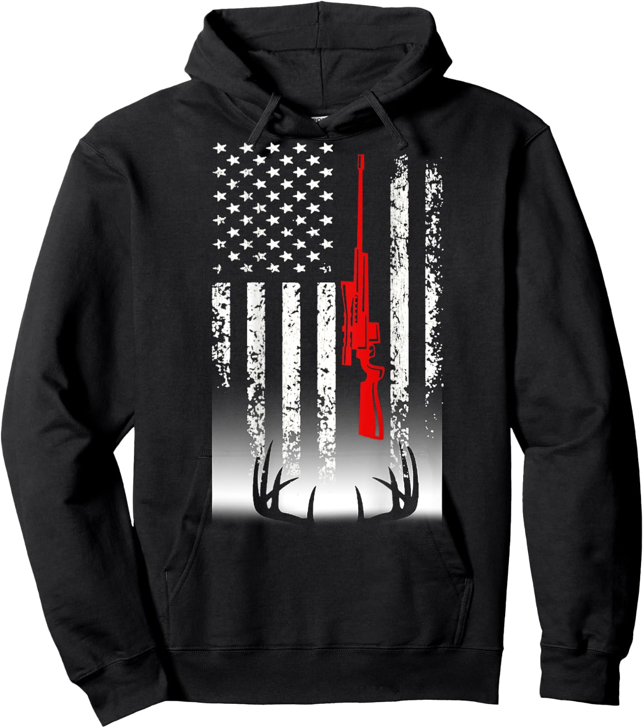 Deer hunting Hoodie - Hoodie | Black