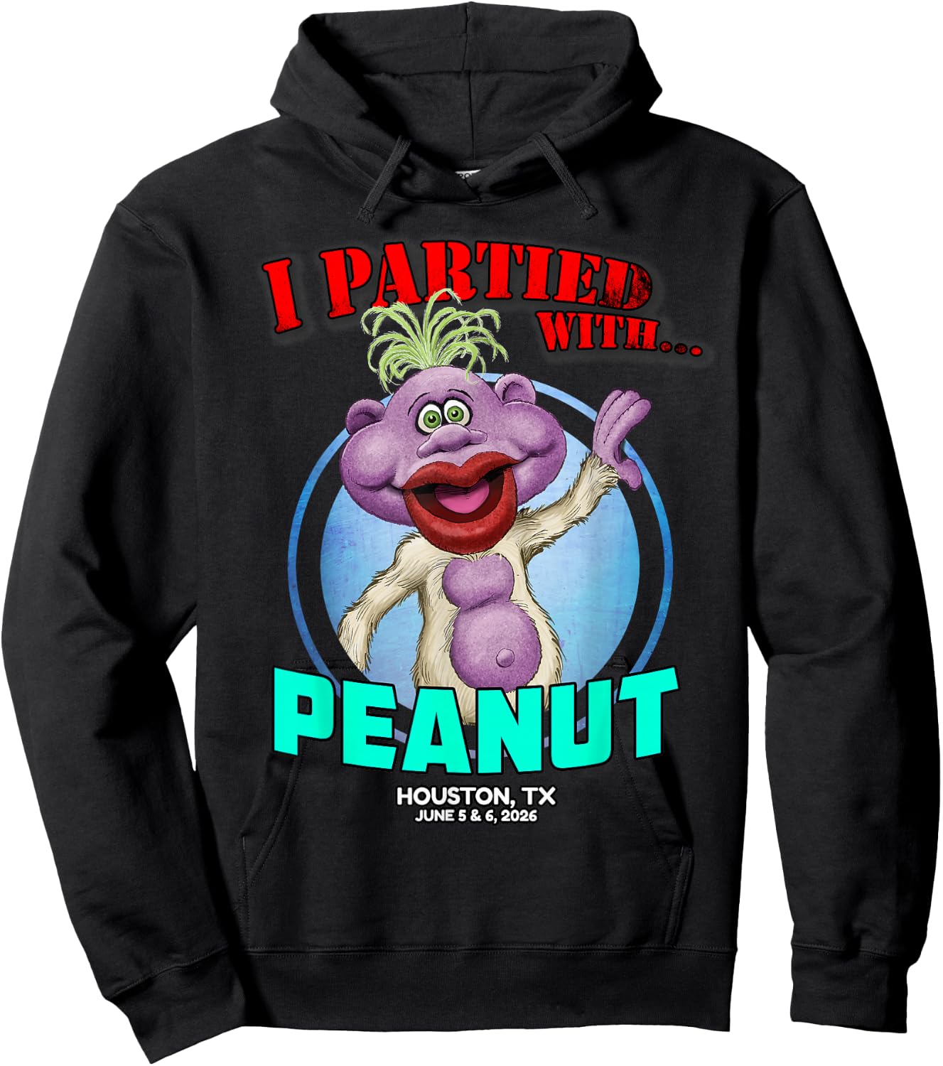 Peanut Houston, TX (2026) Hoodie - Hoodie | Black