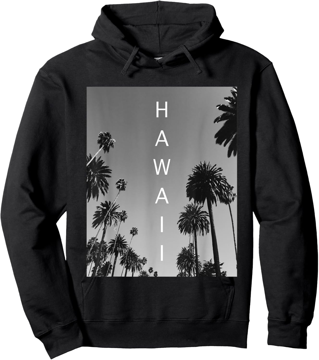 Hawaiian Shirts With Palm Trees Cool Hawaii Vacation GIfts Hoodie - Hoodie | Black