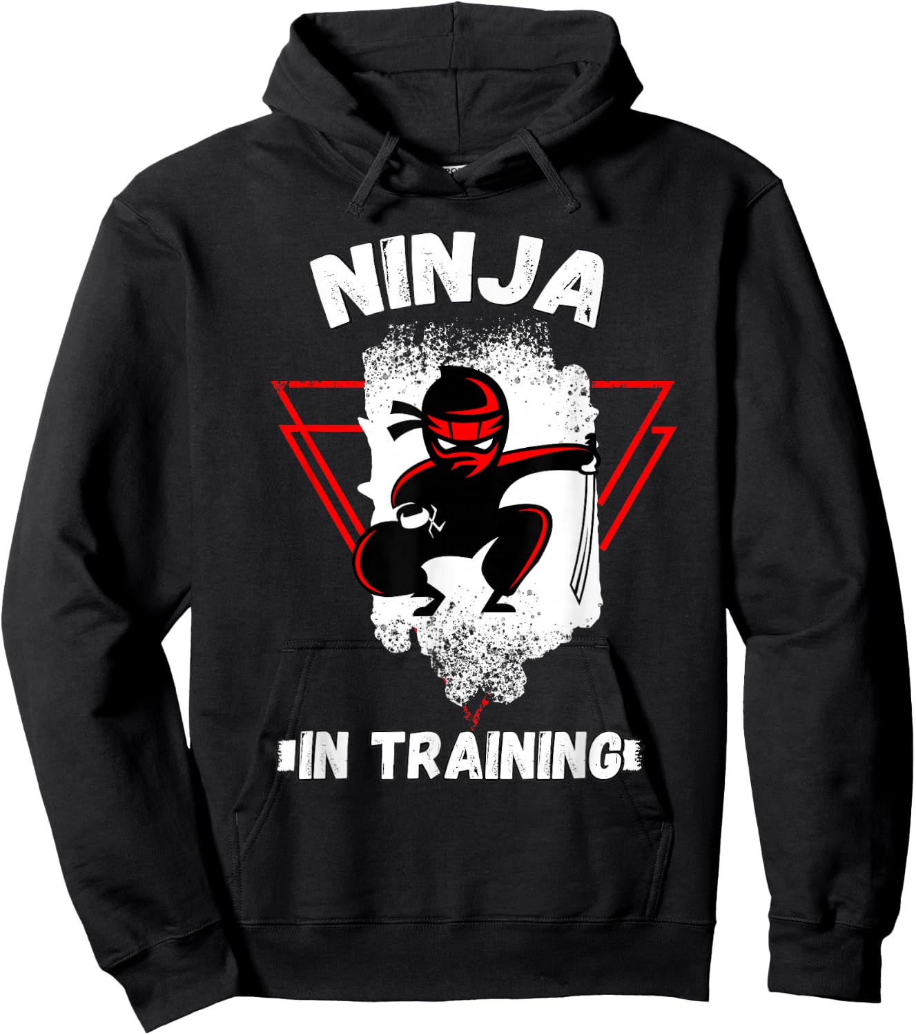 Ninja in Training - Perfect Ninja T Shirt for Kids & Adults Hoodie - Hoodie | Black