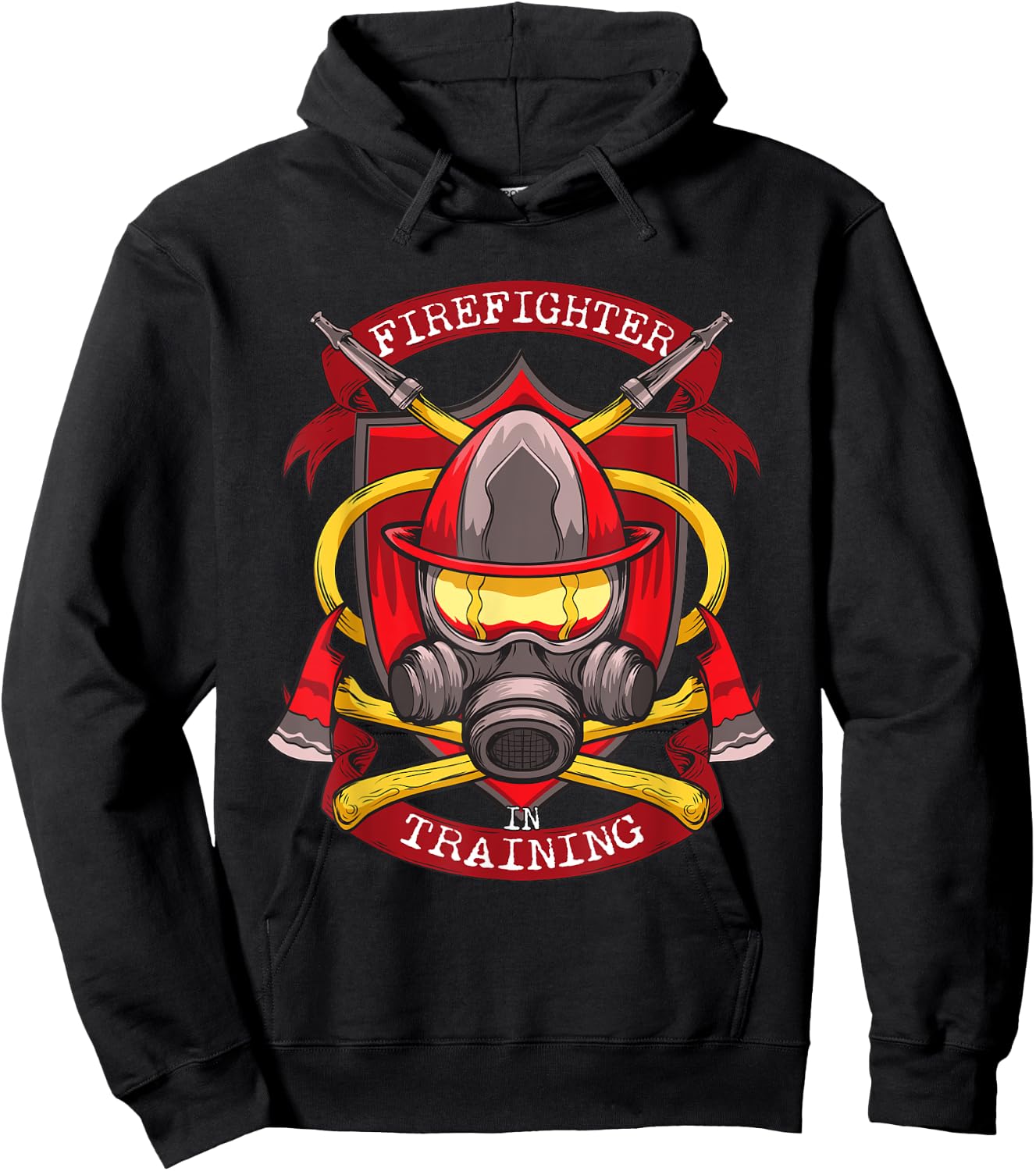 Fire Academy Gifts Men Women Kids Training to be Firefighter Hoodie - Hoodie | Black
