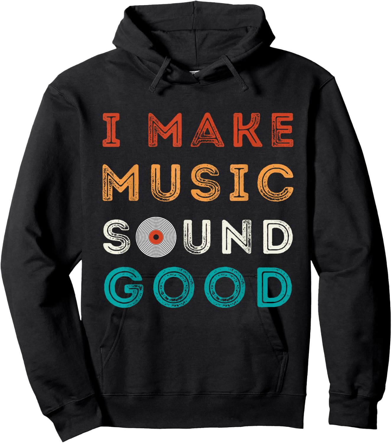 Funny Music Producer Audio Recording Engineers Hoodie - Hoodie | Black