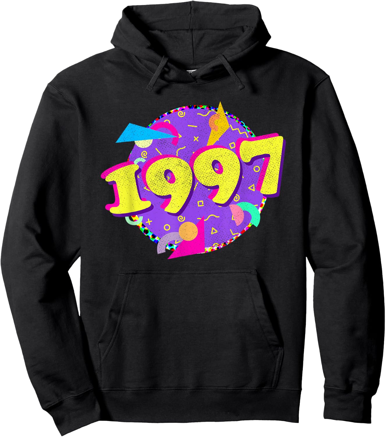 Birthday Retro 90s Style 1997 Hoodie - Hoodie | Black