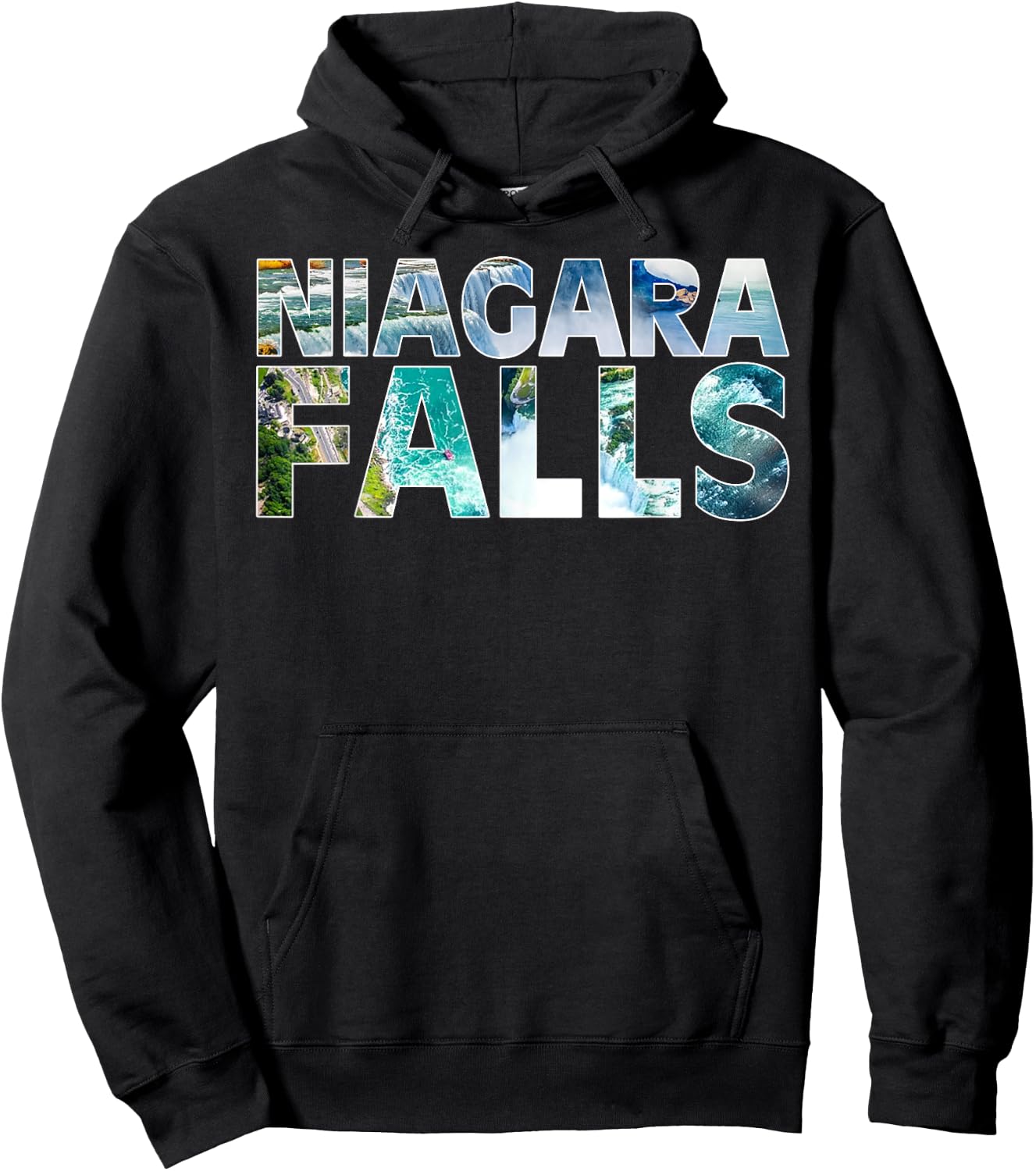 Niagara Falls Souvenir Gift Women Niagara Falls Hoodie - Hoodie | Black