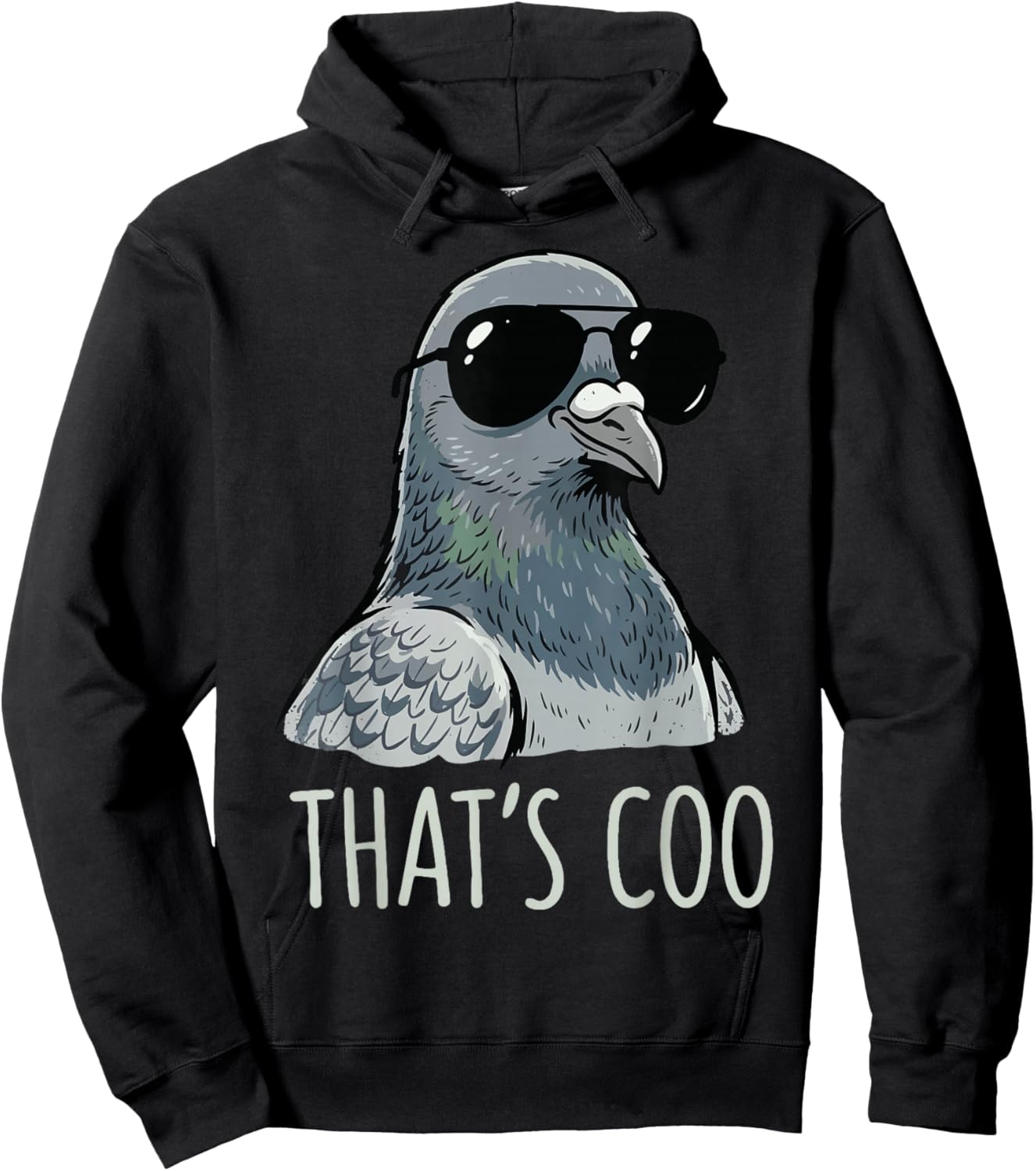That's Coo Pigeon Hoodie - Hoodie | Black