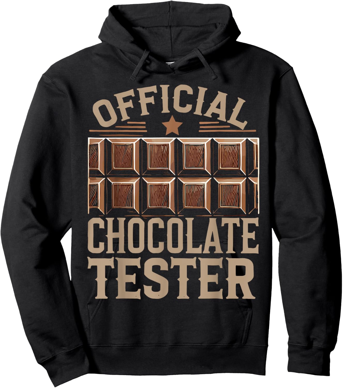 Choco Milk Official Chocolate Tester Hoodie - Hoodie | Black
