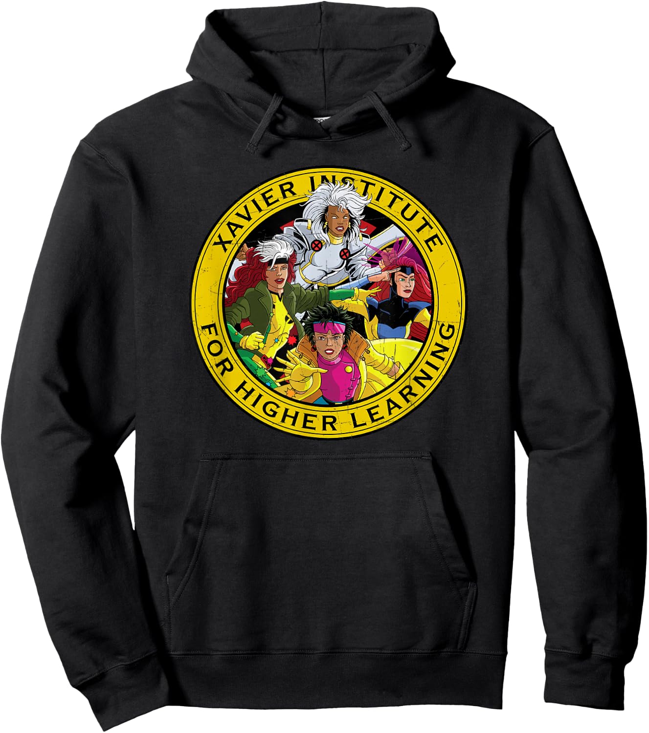 Marvel Women of X-Men Xavier Institute Animated Series 90s Hoodie - Hoodie | Black