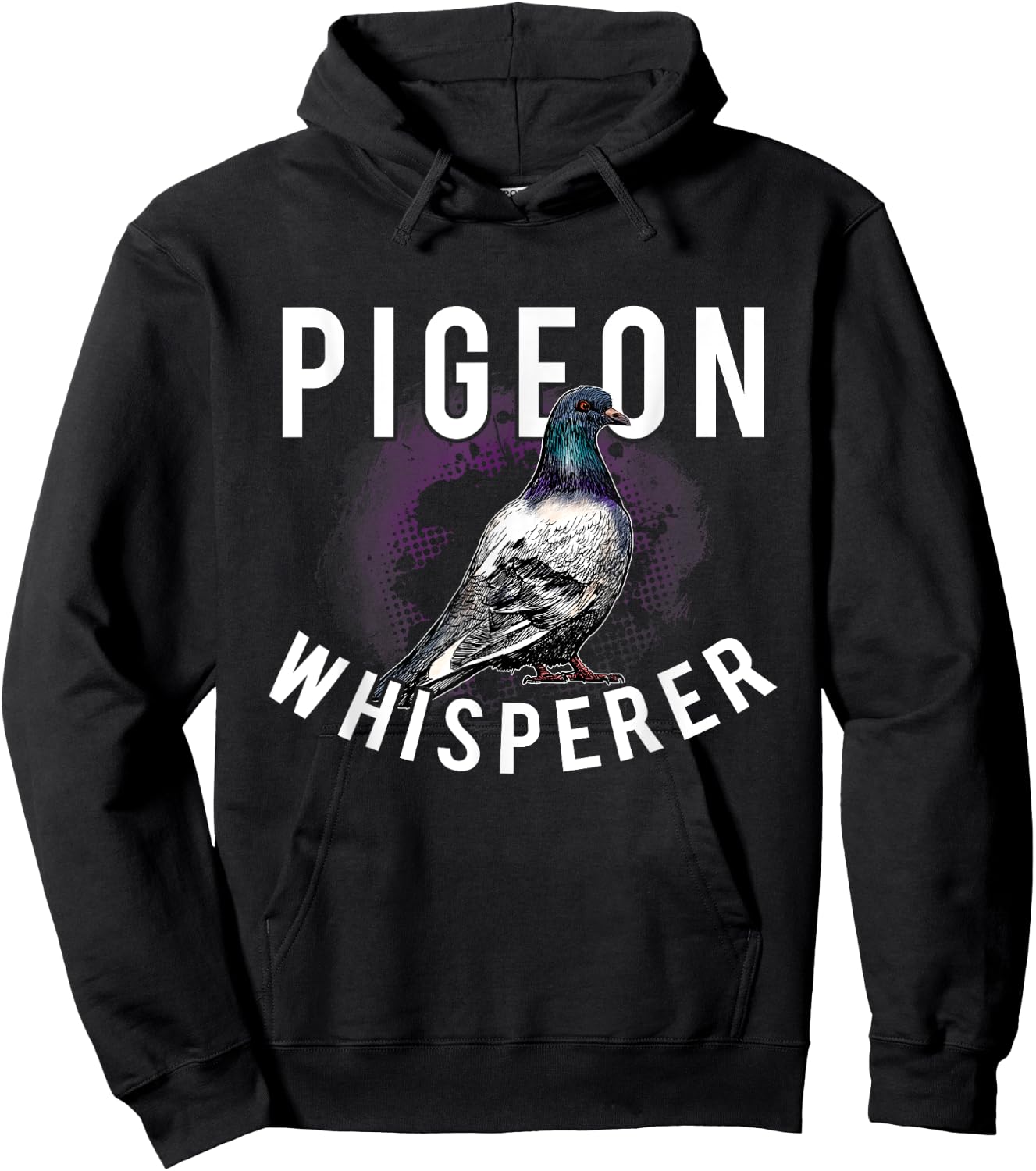 Love Pigeons Bird Lover - Pigeon Whisperer Hoodie - Hoodie | Black