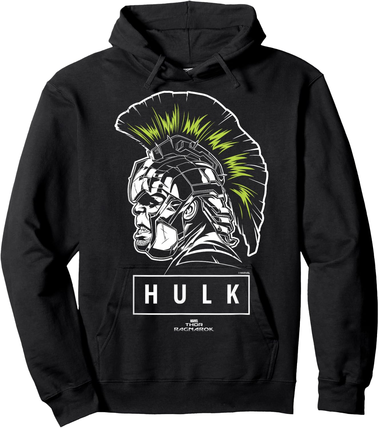 Marvel Thor Ragnarok Hulk The Champ Street View Hoodie - Hoodie | Black
