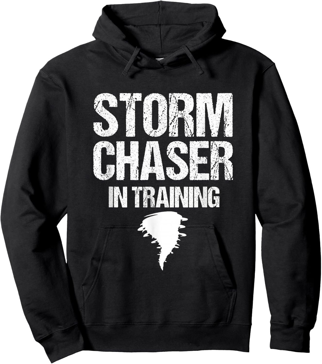 Storm Chaser in Training Meteorologist Storm Chaser Weather Hoodie - Hoodie | Black