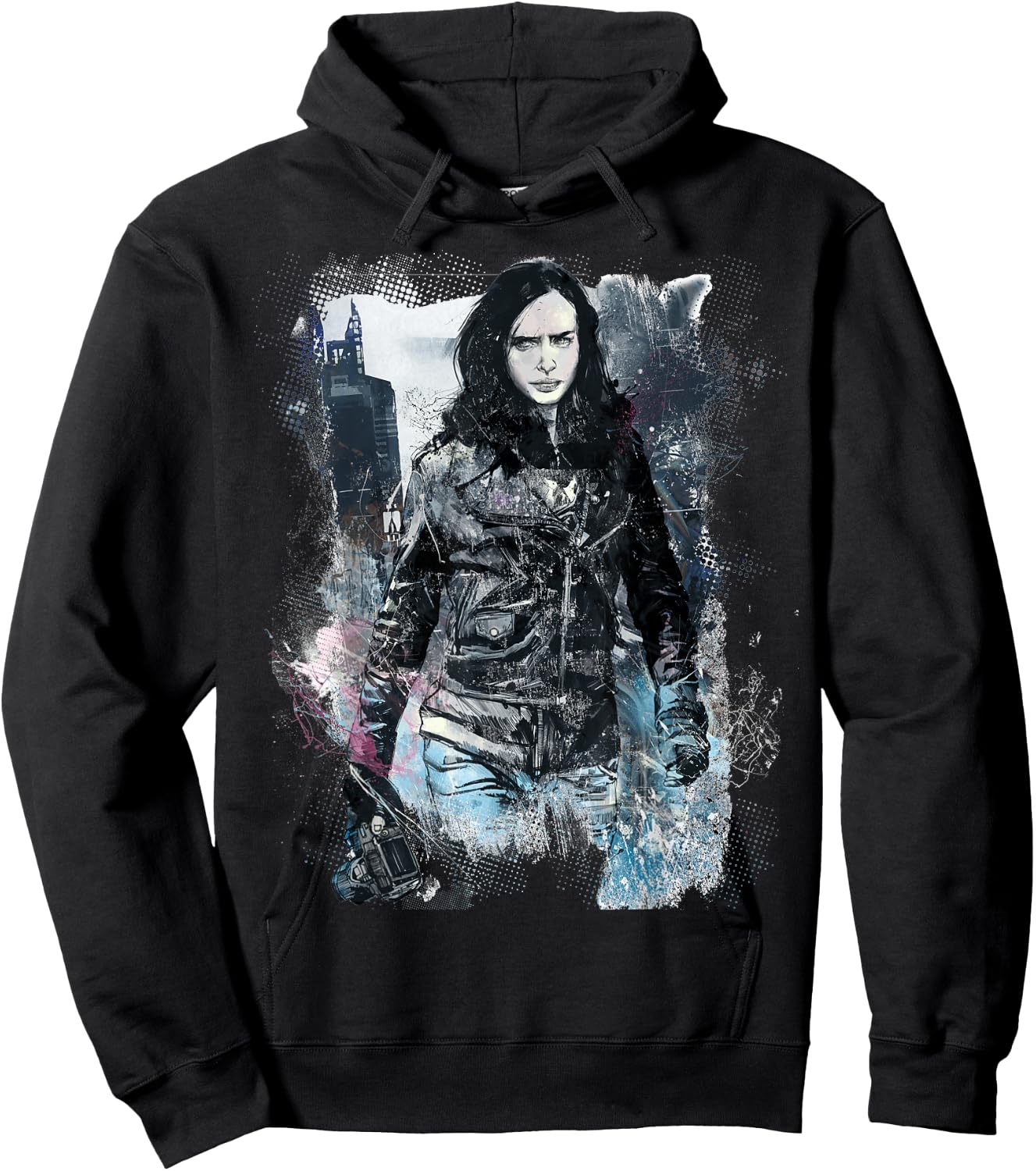 Marvel Jessica Jones Private Investigator Hoodie - Hoodie | Black