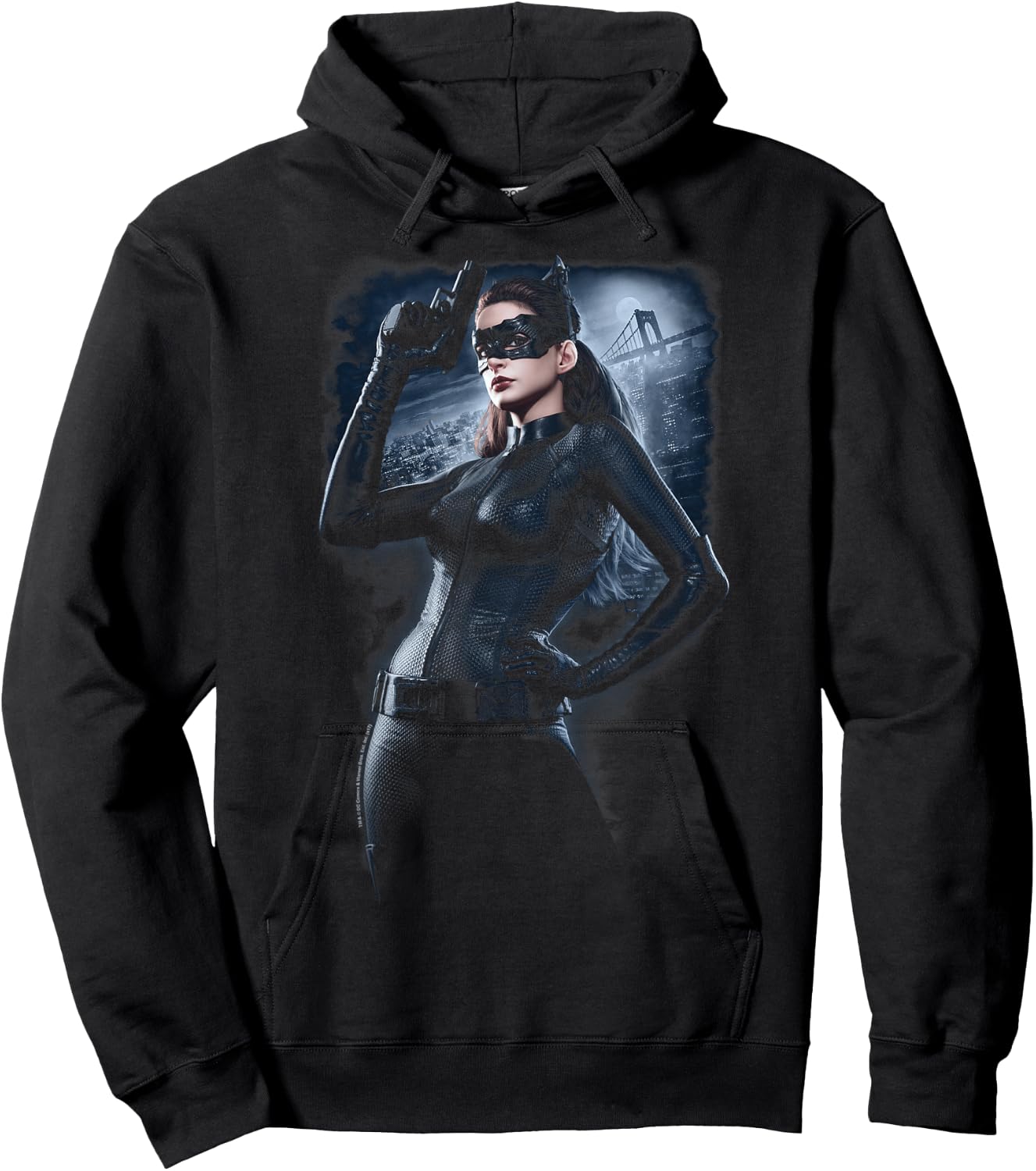 Batman Dark Knight Rises Catwoman Out on The Town Hoodie - Hoodie | Black