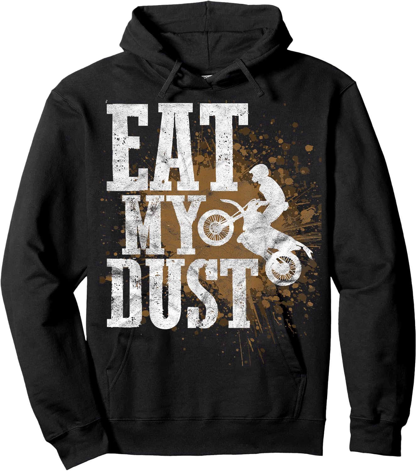 Motocross Design For Youth Boys Gift Dirtbike Biker Men Hoodie - Hoodie | Black