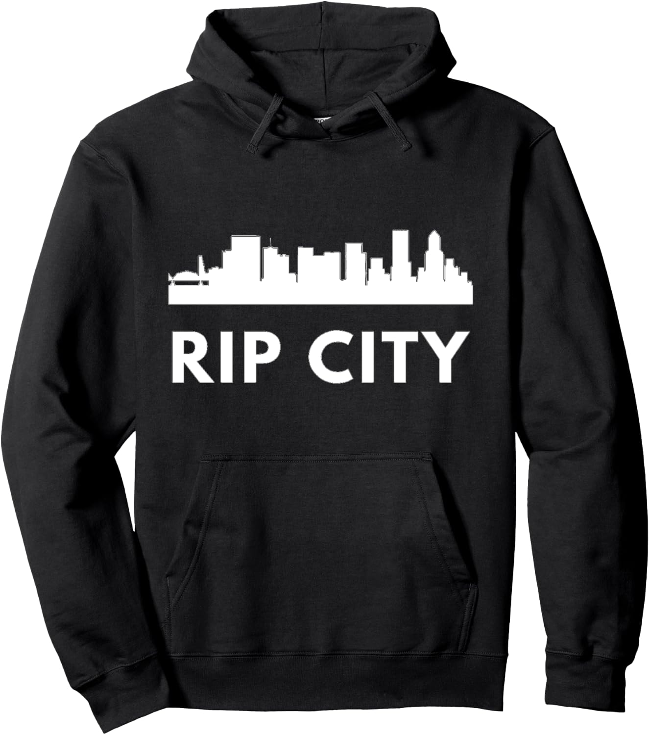 Portland Trailblazer "Rip City" Shirt Hoodie - Hoodie | Black