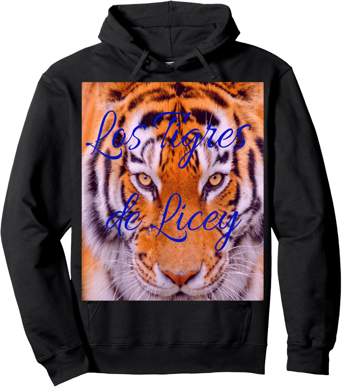 Los Tigres de Licey T Shirts Hoodie - Hoodie | Black
