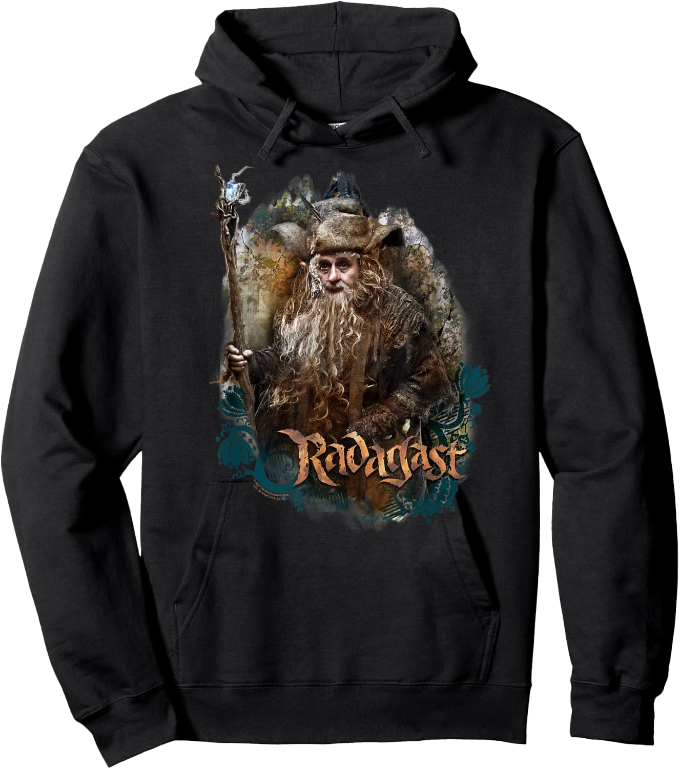 Hobbit Radagast the Brown Hoodie - Hoodie | Black