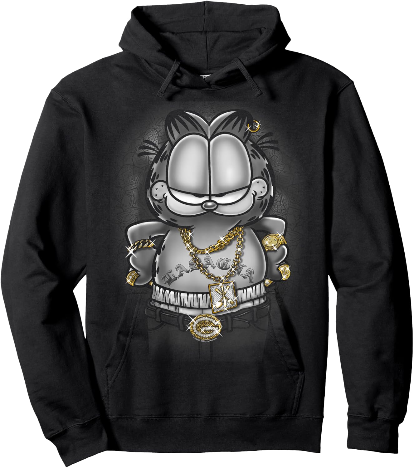 Garfield Lasagna for Life Hoodie - Hoodie | Black