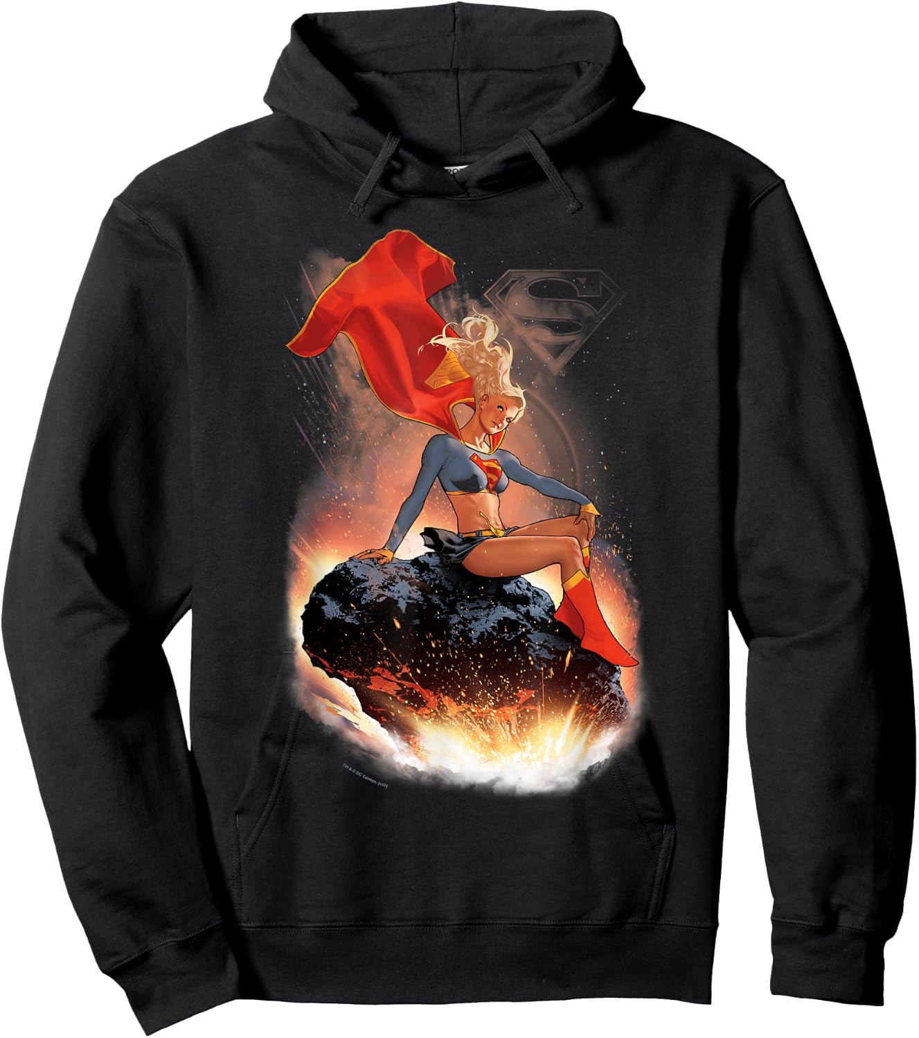 Supergirl Ride It Out Hoodie - Hoodie | Black