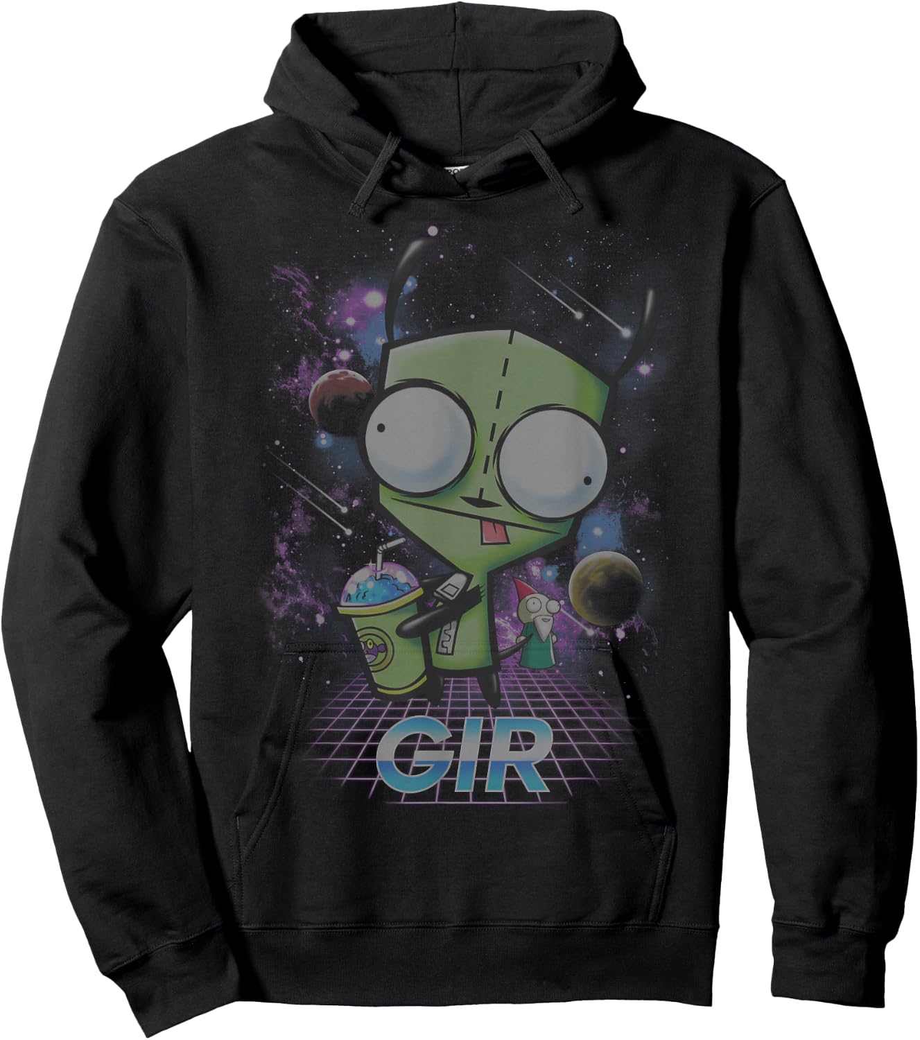 Nickelodeon Invader Zim - Gir Slushee Adventure Hoodie - Hoodie | Black