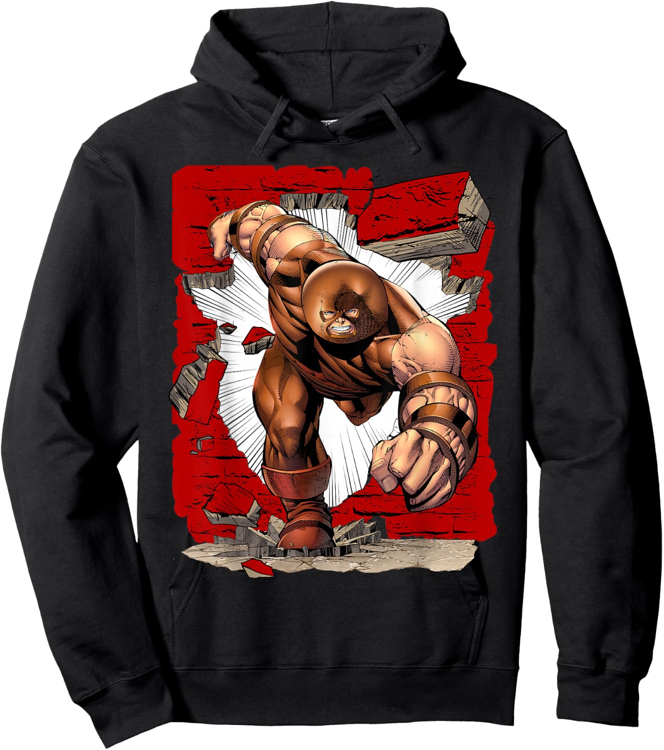 Marvel X-Men The Juggernaut Wall Smasher Graphic Hoodie - Hoodie | Black