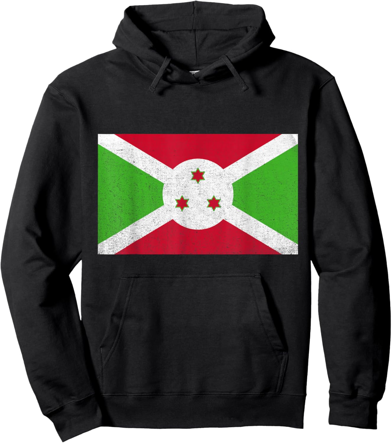 Burundi Burundian Pride Burundian Flag Burundian Roots Hoodie - Hoodie | Black