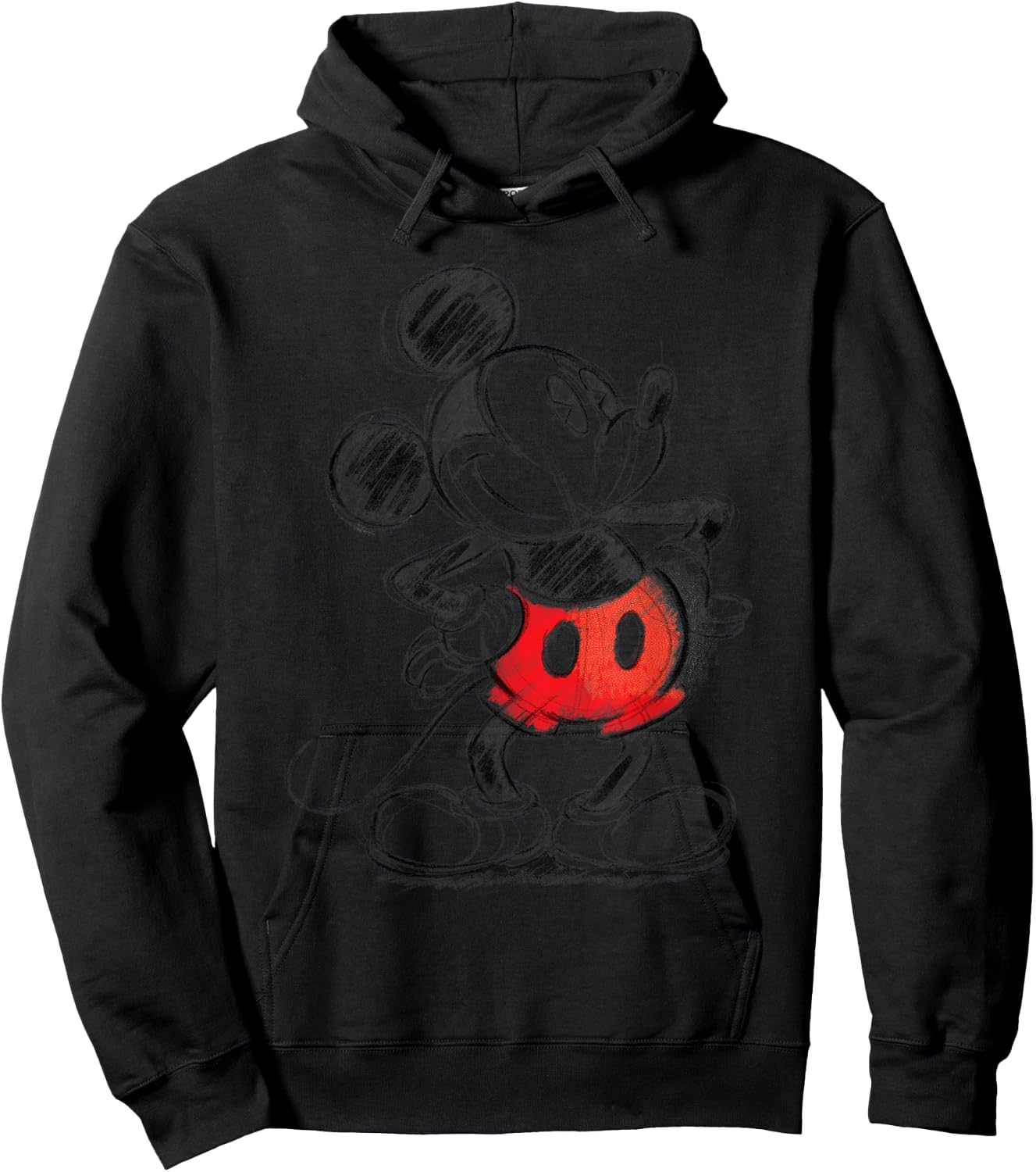 Disney - Mickey Mouse Sketch Hoodie - Hoodie | Black
