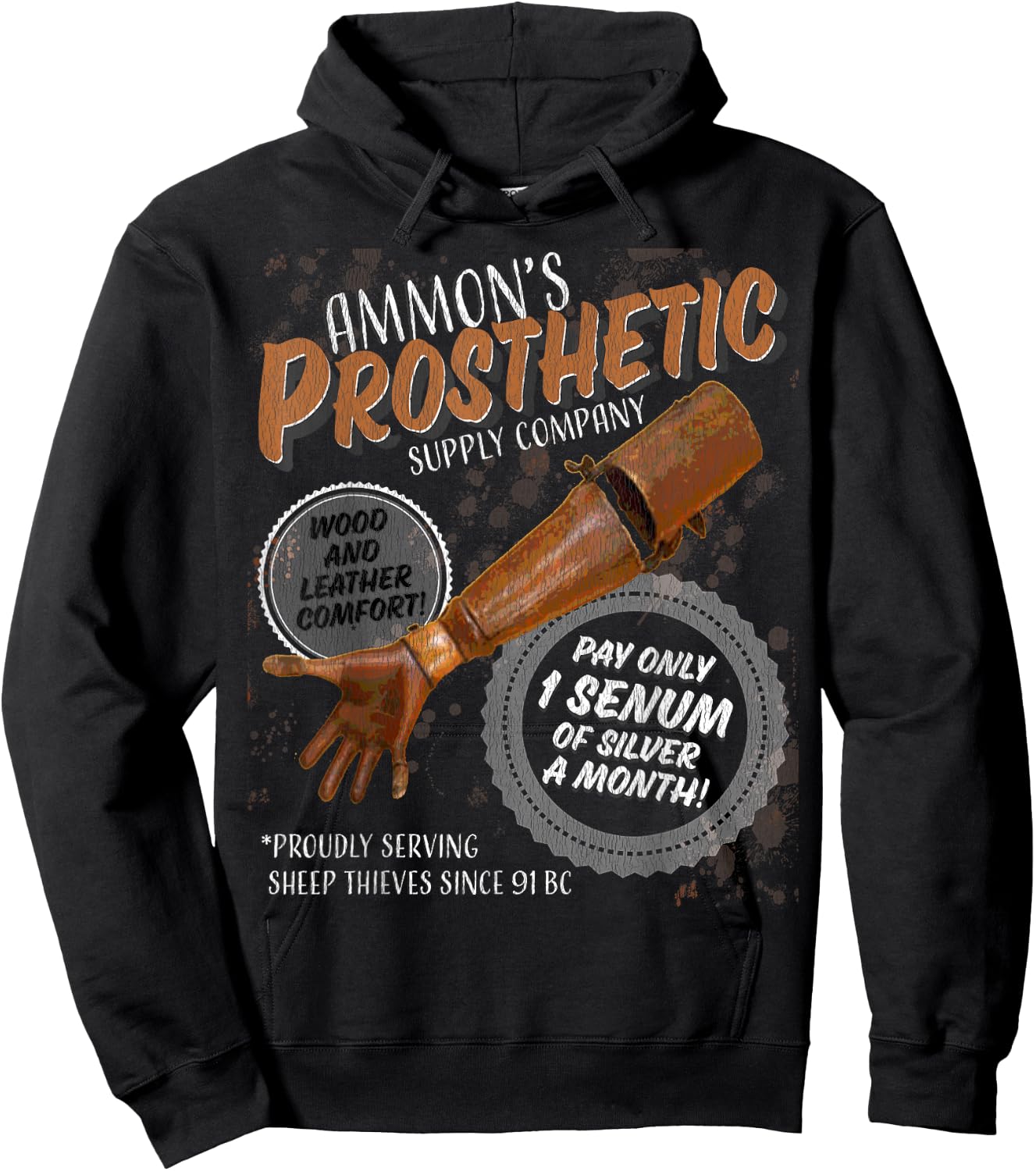 LDS T Shirt Mormon Funny Boys Girls Missionary T Hoodie - Hoodie | Black