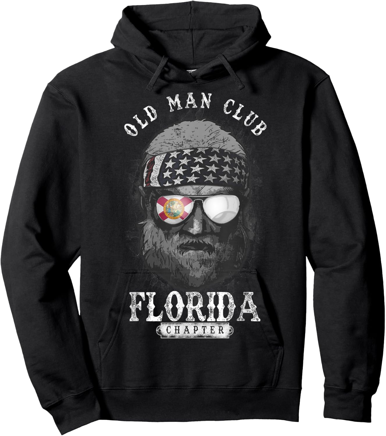 Old Man Club: Florida Chapter Hoodie - Hoodie | Black