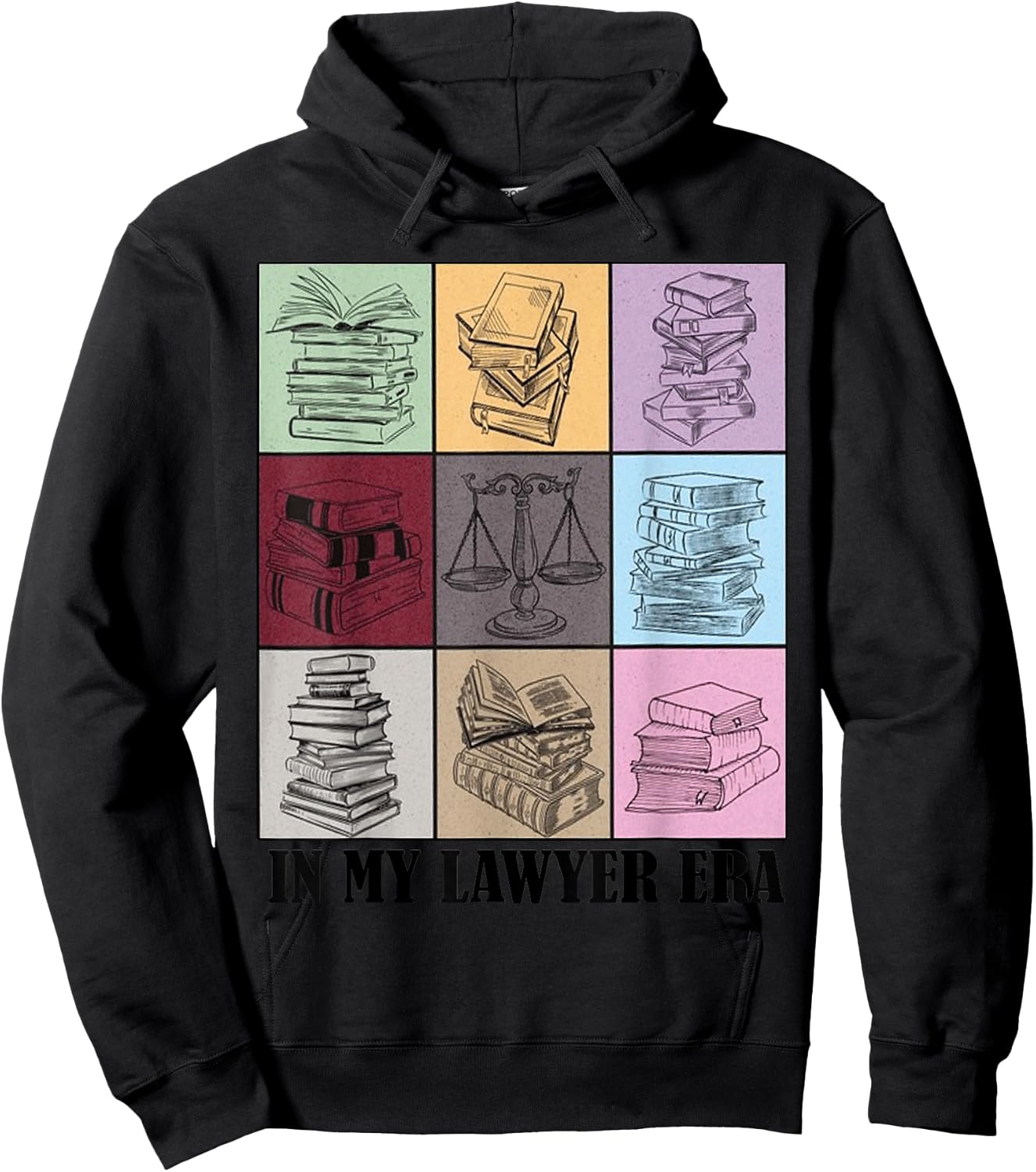 funny Lawyer Quote In My Lawyer Era Cool Lawyers Hoodie - Hoodie | Black
